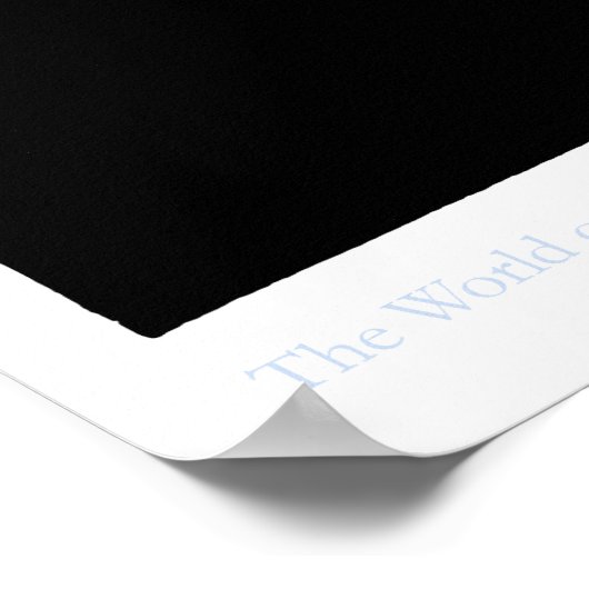 De wereld van het Poster van de Dream (Hoek)