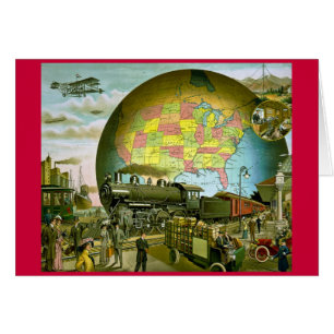 De wereld van het vervoer 1910