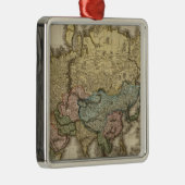 De wereld van Mercator, oostelijk deel Metalen Ornament (Rechts)