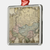 De wereld van Mercator, oostelijk deel Metalen Ornament (Links)