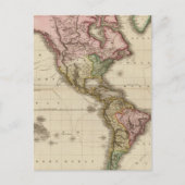 De wereld van Mercator, western deel Briefkaart (Voorkant)