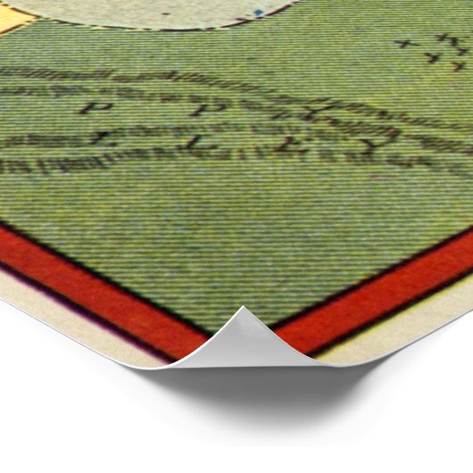 De wereld van Oz Poster (Hoek)