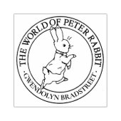 De wereld van Peter Rabbit Wood Art Stamp Rubberstempel (Afrduk)
