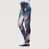 De wereld van planeten en sterren leggings (Links)