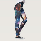 De wereld van planeten en sterren leggings (Rechts)