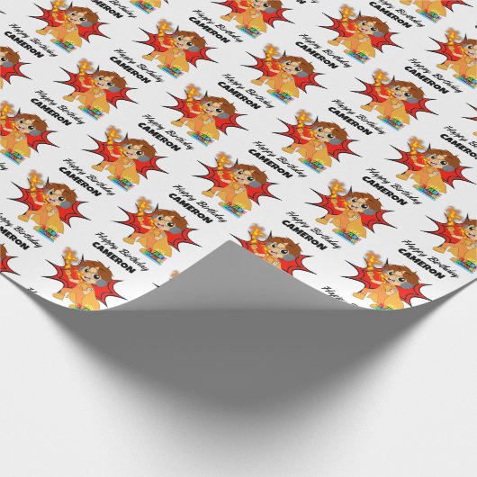 De wereld van Ryan Cadeaupapier (Hoek)