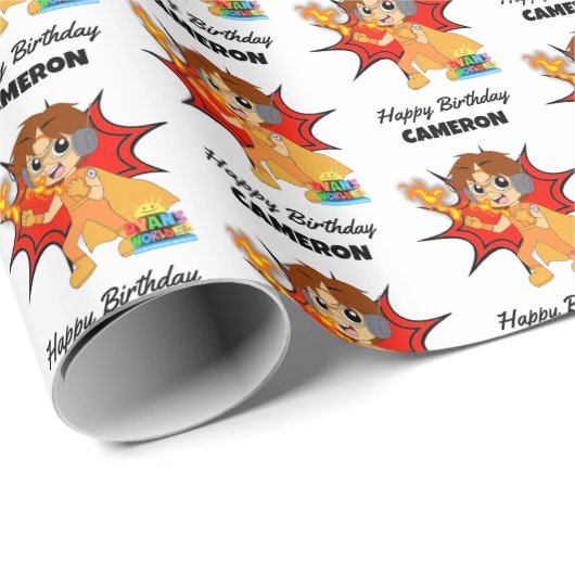 De wereld van Ryan Cadeaupapier (Rol Hoek)