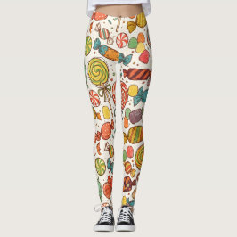 De wereld van snoep. leggings