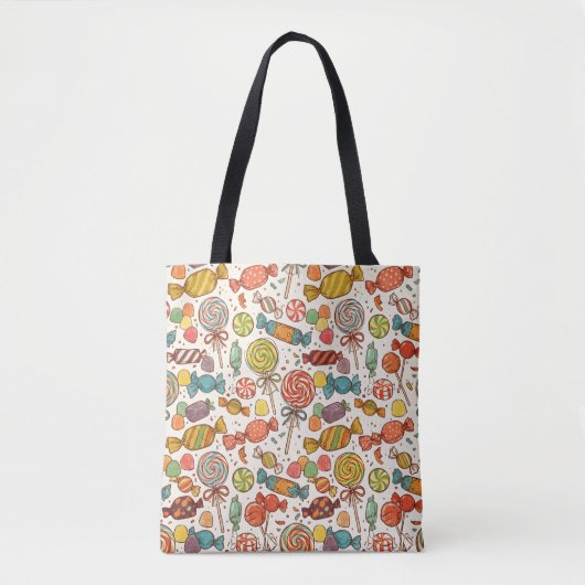 De wereld van snoep. tote bag (Voorkant)