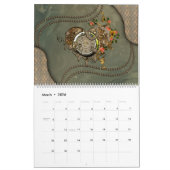 De wereld van steampunk kalender (Mar 2026)