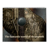 De wereld van steampunk kalender (Hoes)