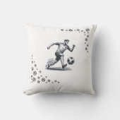 De Wereld van Voetbal Worpkussen Kussen (Voorkant)