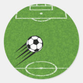 De Wereld van Voetbalsticker Ronde Sticker (Voorkant)
