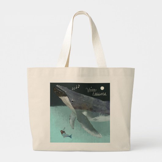 De wereld van Wonder Canvas tas (Achterkant)