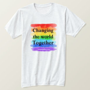 De wereld veranderen in T-shirt