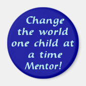 De wereld veranderen magneet (Voorkant)