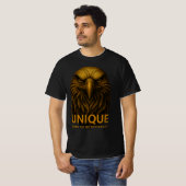 de wereld verdient jou, de echte jou t-shirt (Voorkant volledig)