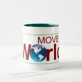 De wereld verplaatsen - Mok (Center)