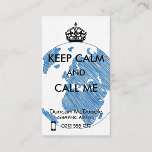 DE WERELD VISITEKAARTJE