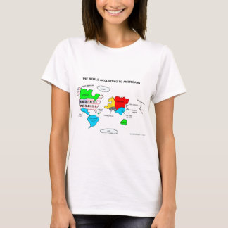 De wereld volgens Amerikanen T-shirt
