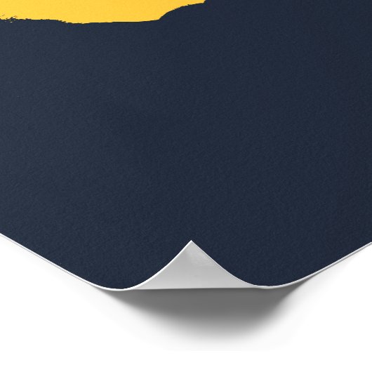 De wereld volgens de middeleeuwen poster (Hoek)