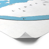 De wereld volgens Hecataeus Poster (Hoek)