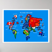 De wereld volgens Scandinavians Poster (Voorkant)