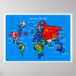 De wereld volgens Scandinavians Poster