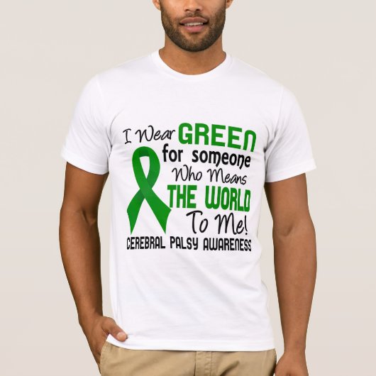 De wereld voor mij 2 Cerebrale Palsy T-shirt (Voorkant)