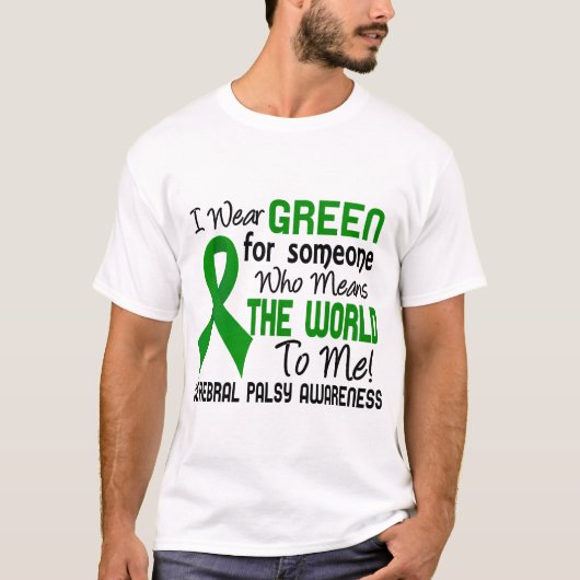 De wereld voor mij 2 Cerebrale Palsy T-shirt (Voorkant)