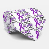 De wereld voor mij 2 epilepsie stropdas (Opgerold)