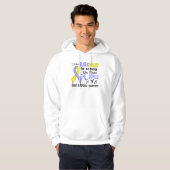 De wereld voor mij 2-laagsyndroom hoodie (Voorkant volledig)