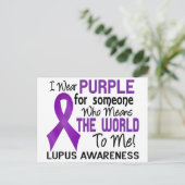 De wereld voor mij 2 Lupus Briefkaart (Staand voorkant)