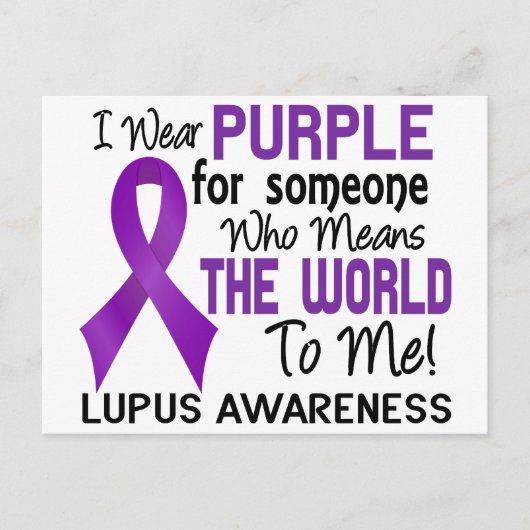 De wereld voor mij 2 Lupus Briefkaart (Voorkant)