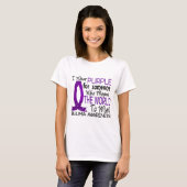 De wereld voor mij Bulimia T-shirt (Voorkant volledig)