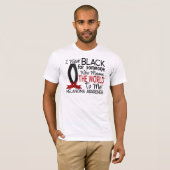 De wereld voor mij melanoom t-shirt (Voorkant volledig)