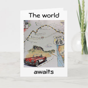 DE "WERELD WACHT" FELICITATIES KAART