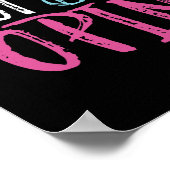 De wereld wordt veranderd door voorbeeld inspirere poster (Hoek)