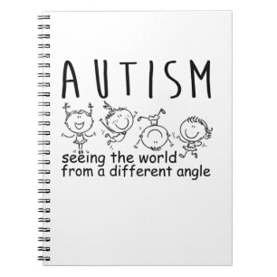 De Wereld Zien Vanuit Een Ander Perspectief Autism Notitieboek