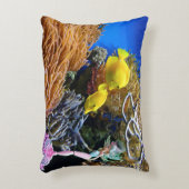 De wereldberoemde pop zeemeermin accent kussen (Voorkant(Verticaal))