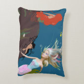 De wereldberoemde pop zeemeermin accent kussen (Achterkant (Verticaal))