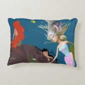 De wereldberoemde pop zeemeermin accent kussen (Achterkant)