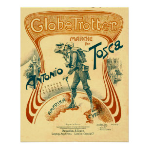 De Wereldbol Trotter Perfect Poster