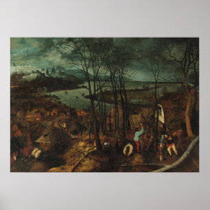 De Werelddag door Pieter Bruegel de Ouderen Poster