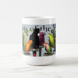 De werelddelen koffiemok