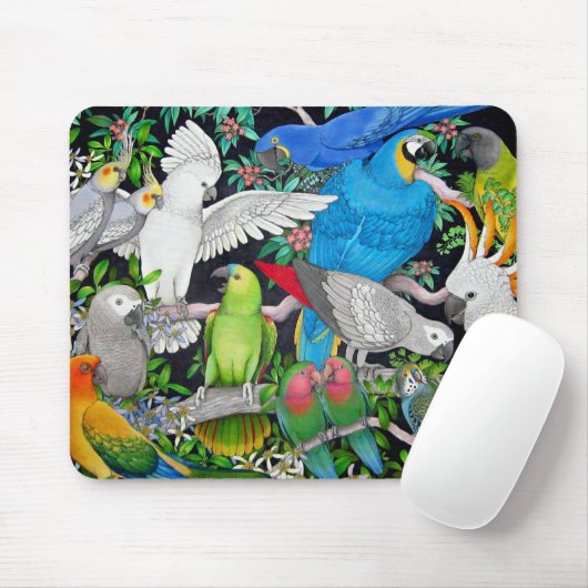 De werelddelen muismat (Met muis)