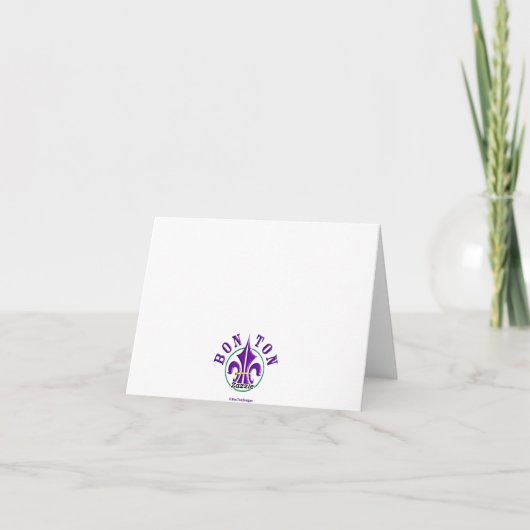 de Wereldkaart Notecard van de 17de Eeuw Bedankkaart (Achterkant)