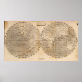 De Wereldkaart van Arrowsmith Poster (Voorkant)