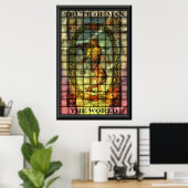De wereldkaart van tarot poster (Thuiskantoor)