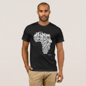 DE WERELDKUP-MANNEN ZWARTE AMERIKAANSE APPARAAT T- T-SHIRT (Voorkant volledig)